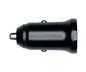 Preview: USB car 20W C fast charger, PD 3.0 fast charging function, black, DINIC Box Eurohole